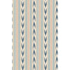 Mulberry Wallcovering Blue/Red