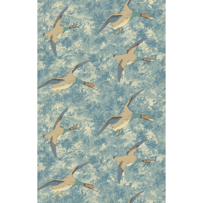 Mulberry Wallcovering Blue