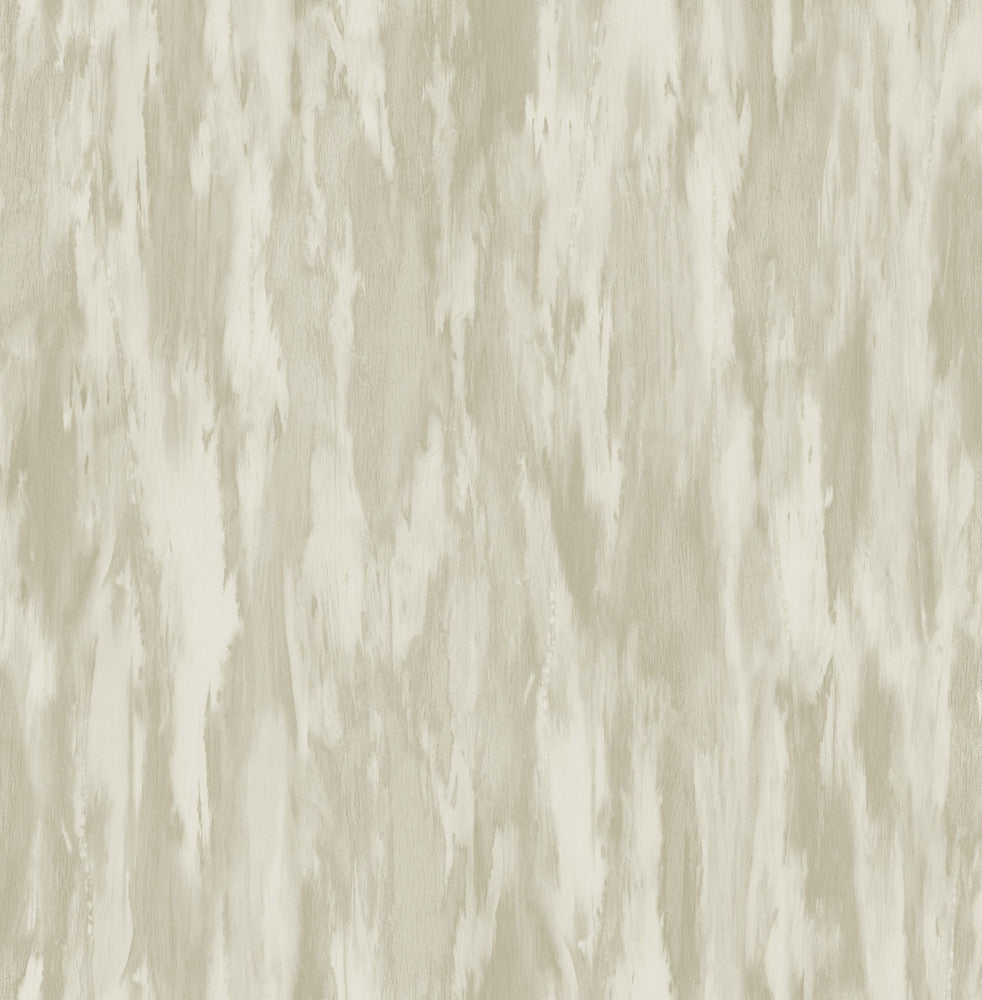 Stria Metallic Champagne and Greige FI71707 by Seabrook Designs Designer Wallpaper