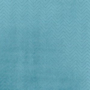 Finch Turquoise by Norbar Designer Fabric JAZZ 100% POLYESTER CHINA 1/4"V 1 1/4"H 56 - Swanky Fabrics -