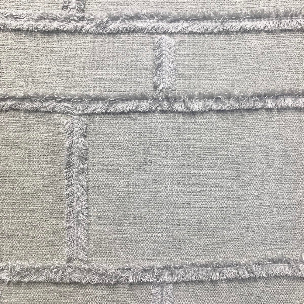 Finn Greystone by Magnolia Designer Fabric - 63 Poly, 33 Cot, (Emb 100% Vis.) India 51000 Horizontal: 13 and Vertical: 9 54 - Swanky Fabrics -