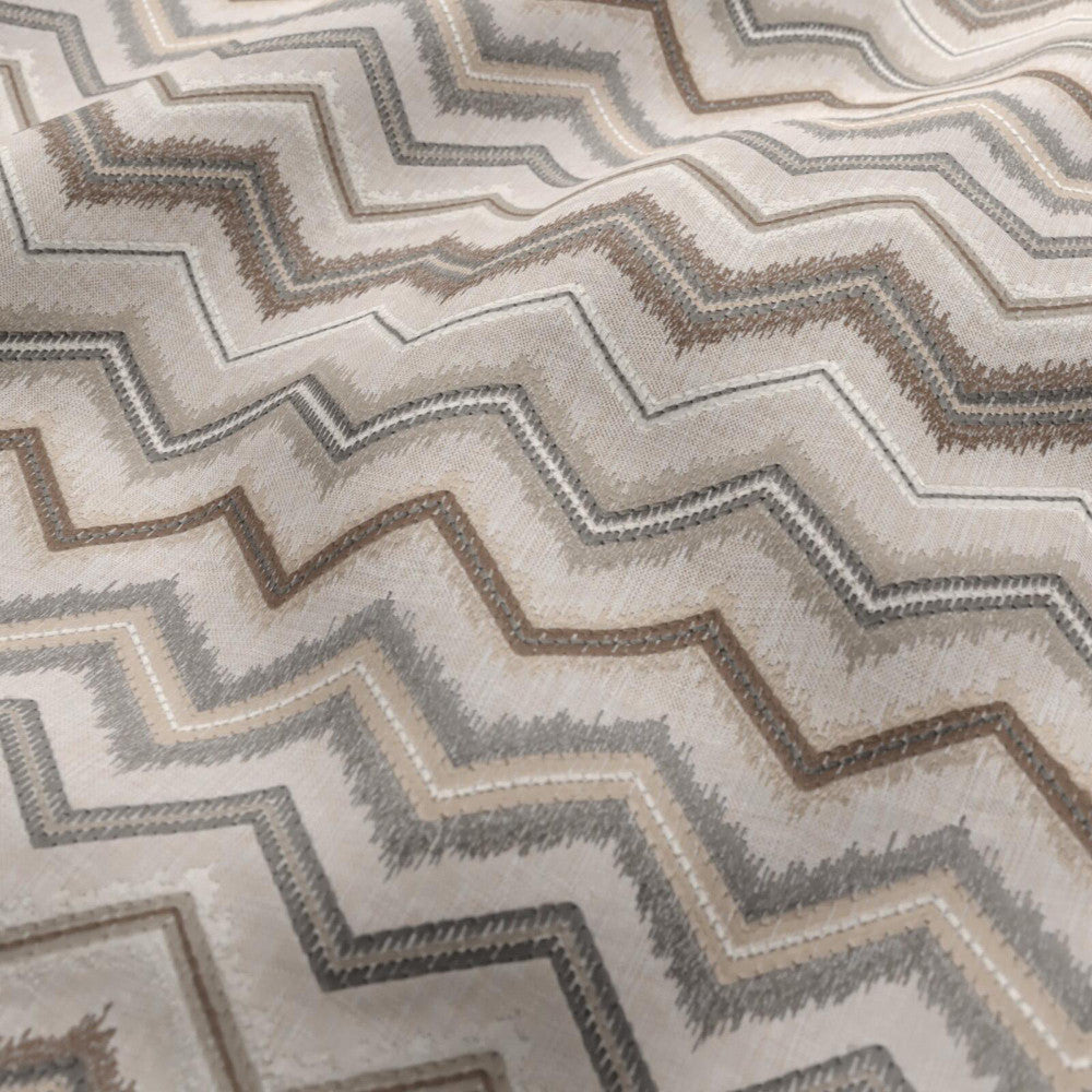 FIN 37J9301 by JF Designer Fabric OCEAN'S AWAY 100% Polyolefin India  Horizontal: 3.25 and Vertical: 12.25 54  - Swanky Fabrics -
