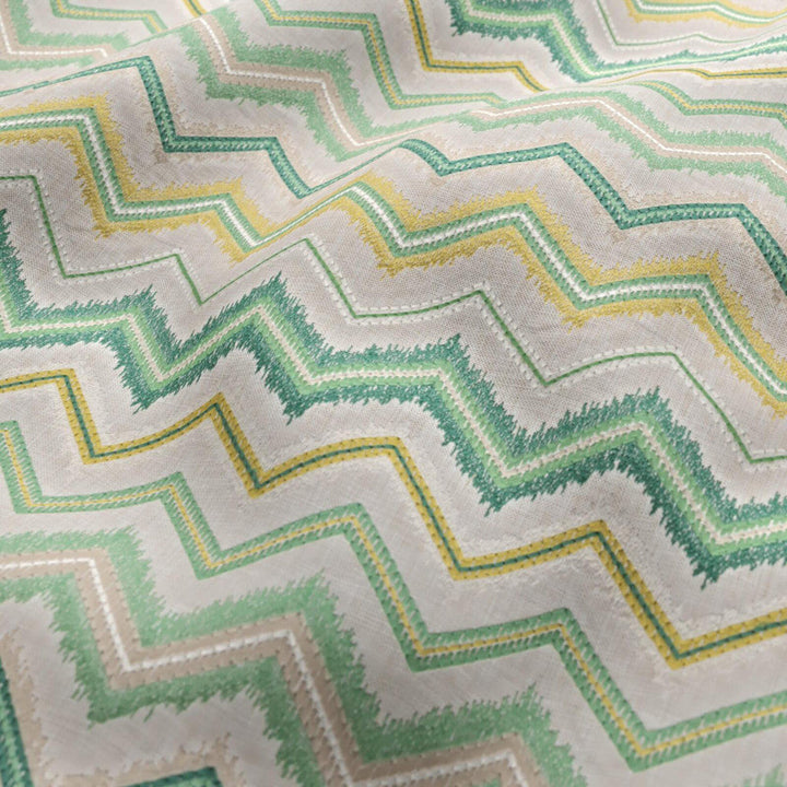 FIN 78J9301 by JF Designer Fabric OCEAN'S AWAY 100% Polyolefin India  Horizontal: 3.25 and Vertical: 12.25 54  - Swanky Fabrics -