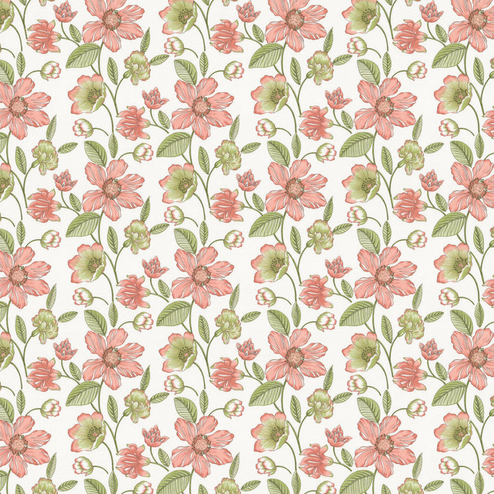 Flair 1 Springtime by Stout Fabric Stout Fabric Flair 1 SpringtimeFabric COMFORTABLE LIVING ROSEWOOD/PEONY 100%COT INDIA </p><p>Repeat: H: 19.500, V: 18.000 54 in - Fabric Carolina -