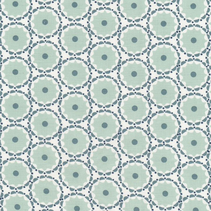 Fleecy 1 Vapor by Stout Designer Fabric RAINBOW LIBRARY VAPOR/SEAGLASS 58%LIN 42%COT INDIA Horizontal: 3.375 and Vertical: 1.875 54 in - Swanky Fabrics -
