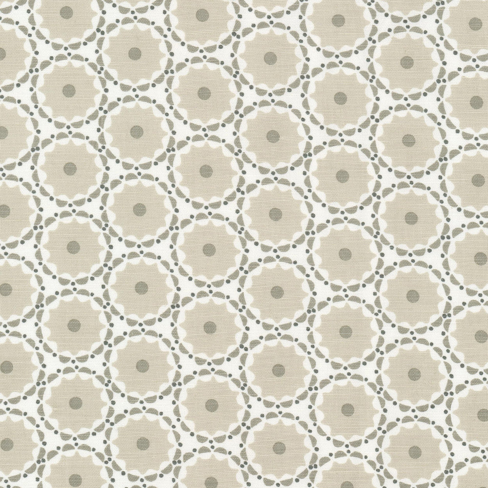 Fleecy 3 Linen by Stout Designer Fabric RAINBOW LIBRARY ALMOND/GRANITE 58%LIN 42%COT INDIA Horizontal: 3.375 and Vertical: 1.875 54 in - Swanky Fabrics -