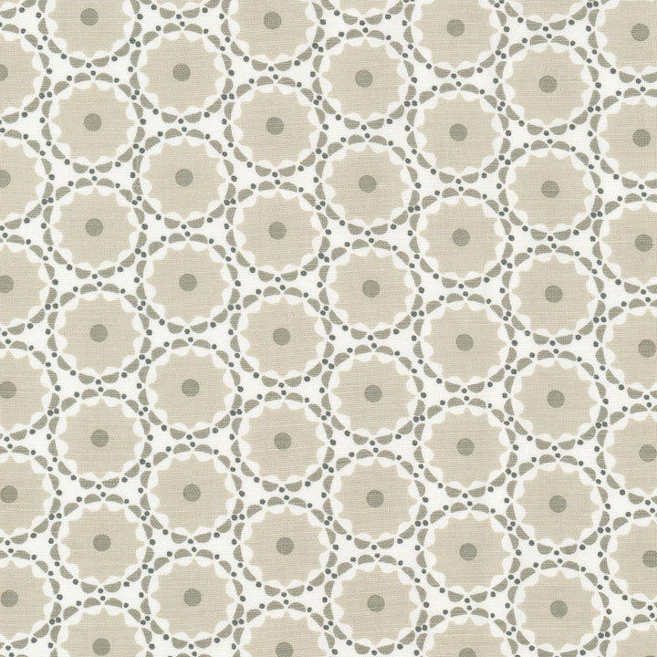 Fleecy 3 Linen by Stout Designer Fabric RAINBOW LIBRARY ALMOND/GRANITE 58%LIN 42%COT INDIA Horizontal: 3.375 and Vertical: 1.875 54 in - Swanky Fabrics -