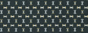 Norbar Fabric Fling Gunmetal 945