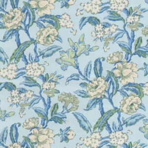 Norbar Fabric Flora Blue Kiwi