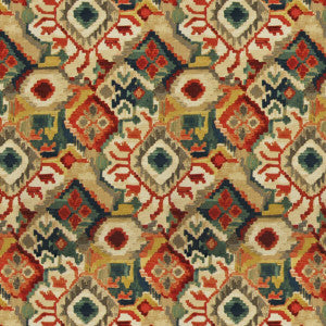 Stout Fabric Flourish 1 Navy
