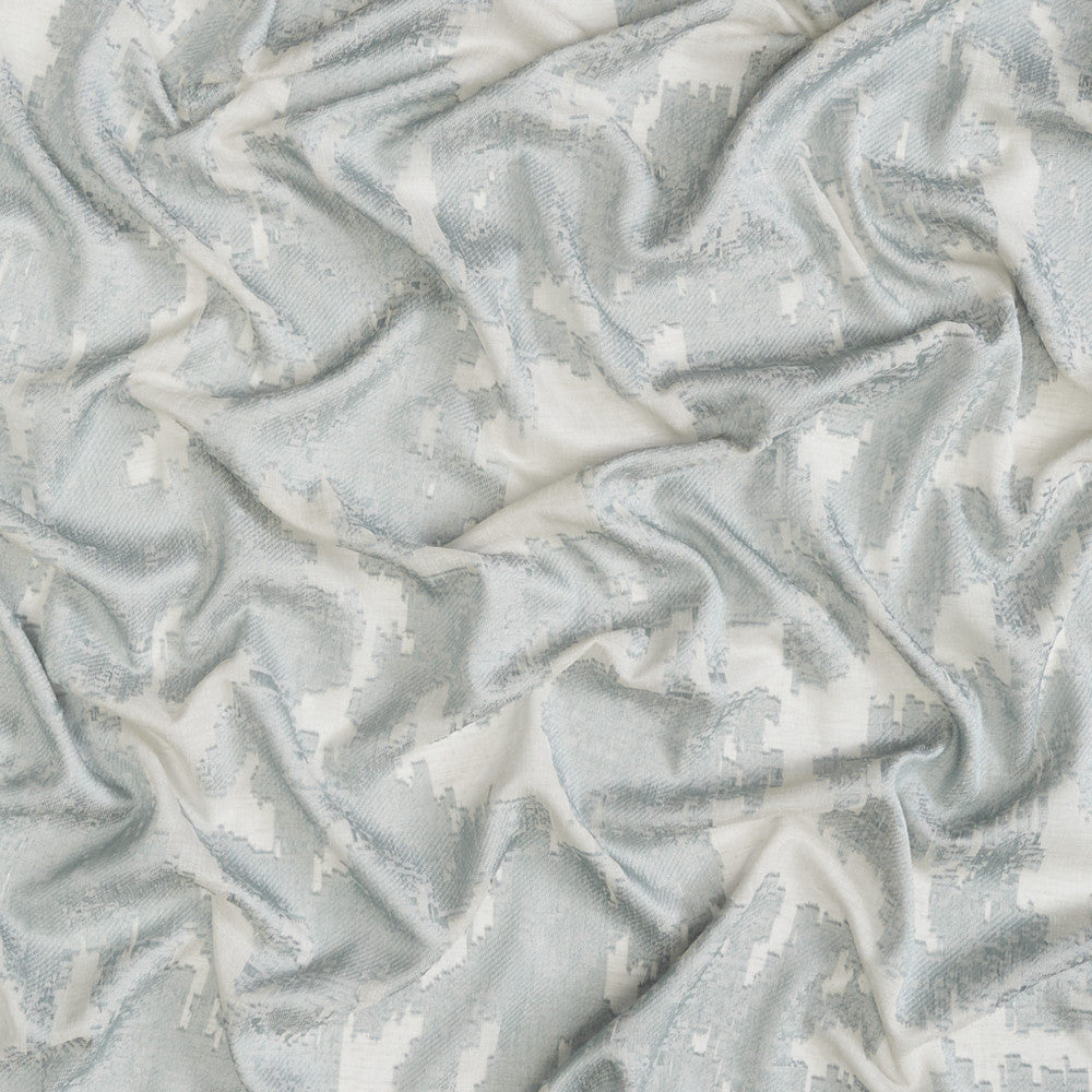 FLUID 62J9001 by JF Designer Fabric CLOUD NINE 87% Polyester, 13% Linen Turkey  Horizontal: 81 and Vertical: 80.25 120  - Swanky Fabrics -