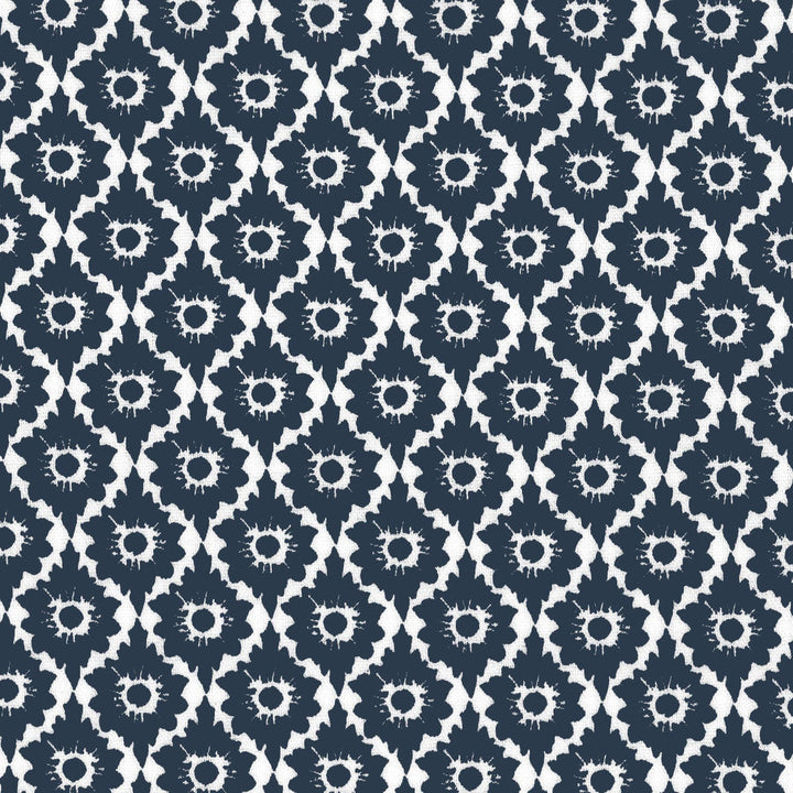 Flurry 3 Navy by Aoc Designer Fabric LA BELLA VITA 50%COT 50%LIN USA FLAME RETARDANT-U.F.A.C. CLASS 1 CATB 117-2013 PERFORMANCE RATED FABRIC WYZENBEEK 60 000 DOUBLE RUB WEAR TEST (HEAVY DUTY) Horizontal: 1.500 and Vertical: 2.000 54 in - Swanky Fabrics -