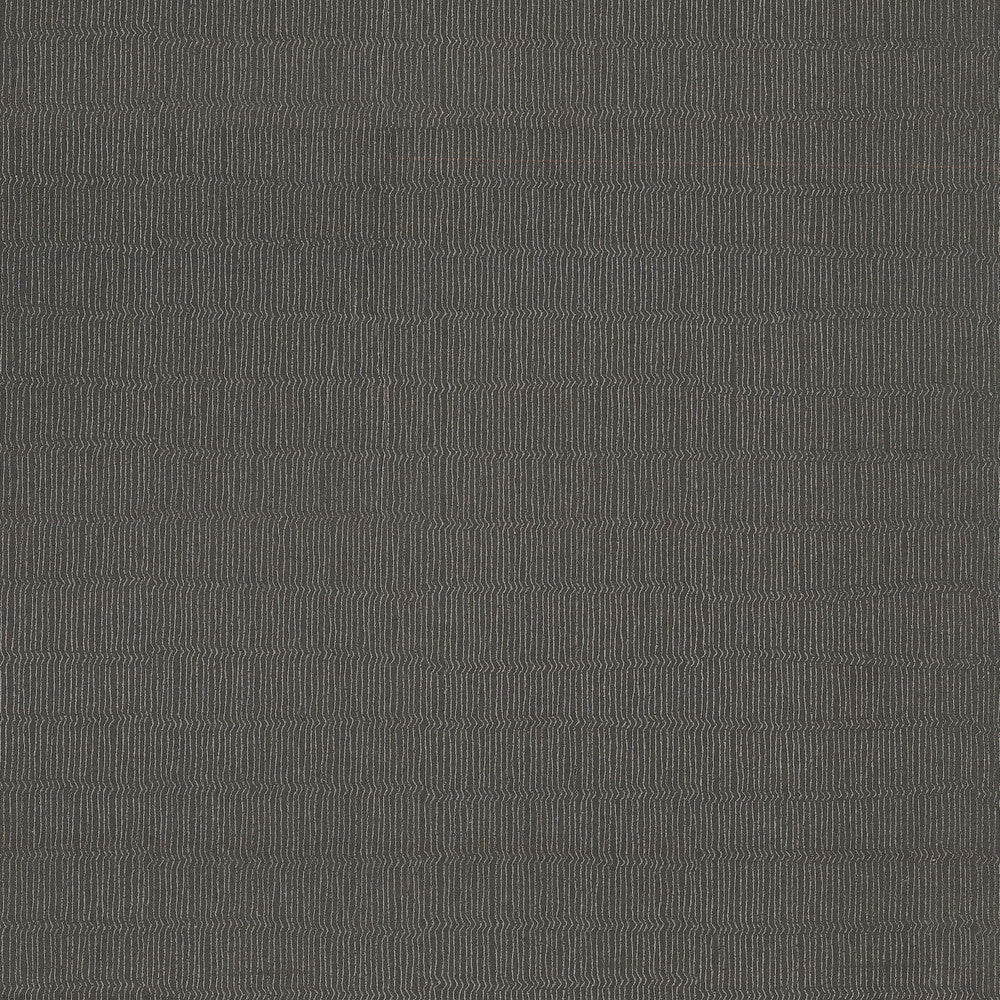 Tectonic Texture Black & Silver Wallpaper by York Wallcoverings Designer Formations Covers about 57.2 square feet 20.8-in by 33-ft long roll Unpasted 20.8 - Swanky Fabrics -