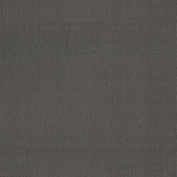Tectonic Texture Black & Silver Wallpaper by York Wallcoverings Designer Formations Covers about 57.2 square feet 20.8-in by 33-ft long roll Unpasted 20.8 - Swanky Fabrics -