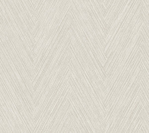 York Wallcoverings Wallpaper Thatched Chevron Light Neutral