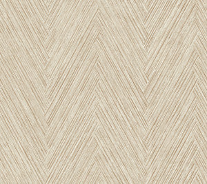 York Wallcoverings Wallpaper Thatched Chevron Terracotta