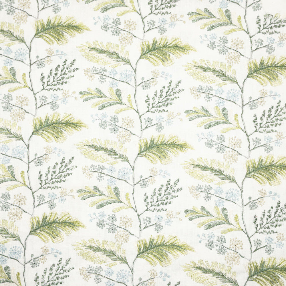 Foliage 1 Springtime by Stout Fabric Stout Fabric Foliage 1 SpringtimeFabric COMFORTABLE LIVING SPRING/MOSS 100%COT %VEMB INDIA </p><p>Repeat: H: 25.875, V: 7.875 51.5 in - Fabric Carolina -
