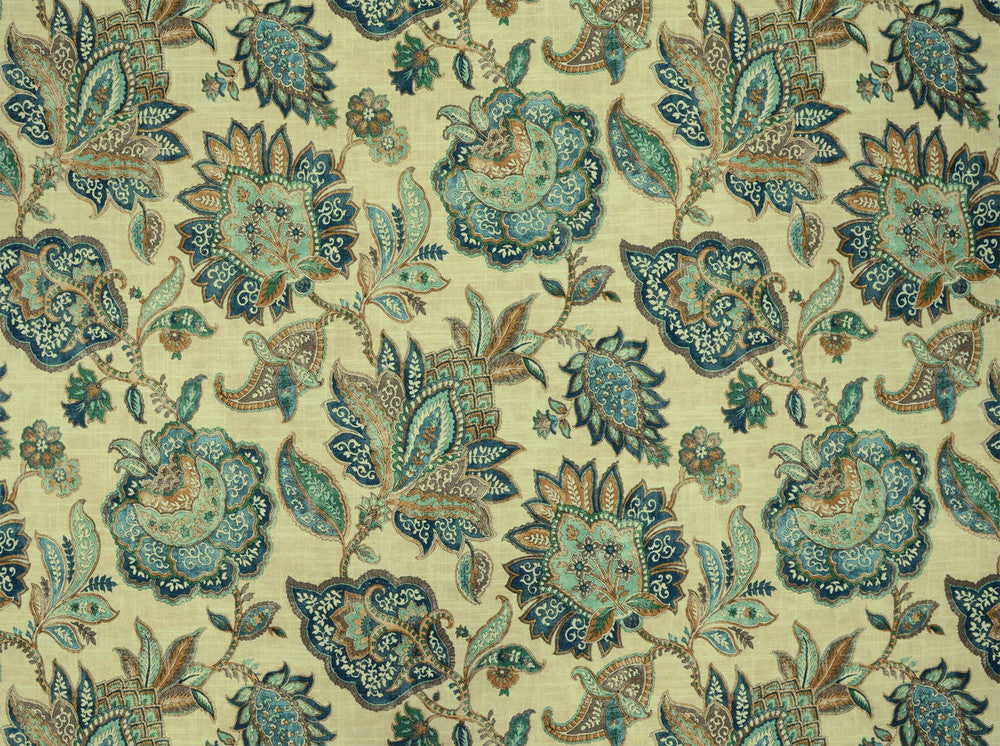 Foligno Laguna 59 by Covington Designer Fabric our website for purchase 55% Linen, 45% Viscose Korea 12000 Horizontal: 26" and Vertical: 27.5" 56" - Swanky Fabrics -