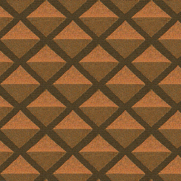 Fortress 44 Tangerine by Endurepel Designer Fabric 100% Polyester China 160,000 Double Rubs (Wyzenbeek) </p><p>Repeat: Horizontal: 1.7" (4.2 cm) Up the Roll and Vertical: 1.9" (4.8 cm) Across the Roll 55" (140 cm) - Swanky Fabrics -