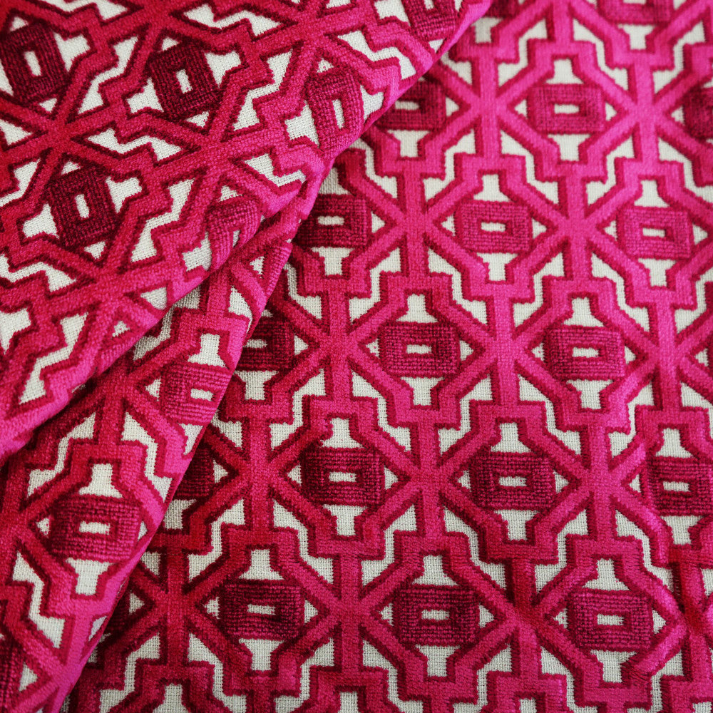 FOXTROT 46SJ101 by JF Designer Fabric JF Studio 70% Viscose, 30% Polyester Belgium  Horizontal: 3.375 and Vertical: 2.25 54  - Swanky Fabrics -