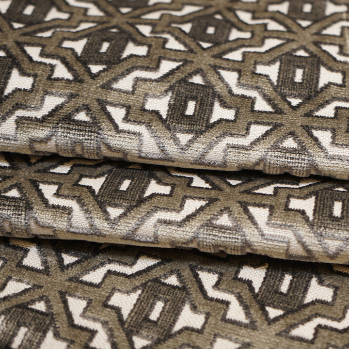 Foxtrot 96Sj101 by JF Designer Fabric JF Studio 70% Viscose, 30% Polyester Belgium 25000 Horizontal: 3.375 and Vertical: 2.25 54 - Swanky Fabrics -
