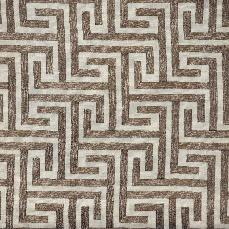 Finsbury # 712 Bronze by Maxwell Designer Fabric Color Theory-Vol.Vii Lychee 87% POLYESTER
13% VISCOSE INDIA V-6.38" H-6.63" 53" - Swanky Fabrics -