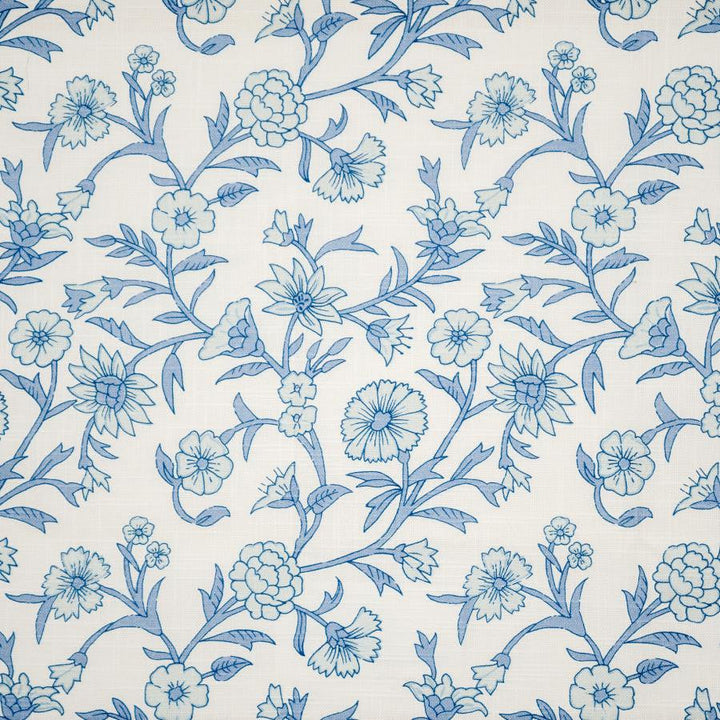 Frangipani # 105 Jay by Maxwell Designer Fabric Color Theory-Vol. Ix Pacific 100% COTTON SPAIN V-10.5" H-9" 55" - Swanky Fabrics -