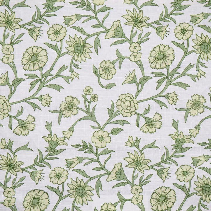 Frangipani # 345 Tarragon by Maxwell Designer Fabric Color Theory-Vol.Viii Rosemary 100% COTTON SPAIN V-10.5" H-9" 55" - Swanky Fabrics -
