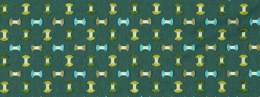 Frayed 501 Nile by Covington Designer Fabric