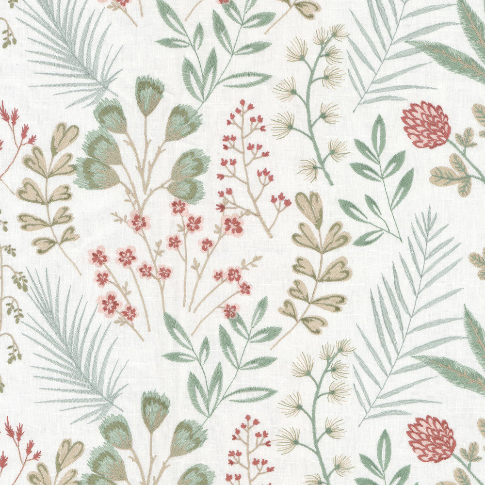 Frolic 3 Mineral by Stout Designer Fabric RAINBOW LIBRARY VAPOR/SEAGLASS 58%COT 42%POL %REMB INDIA Horizontal: 26.000 and Vertical: 12.750 51 in - Swanky Fabrics -