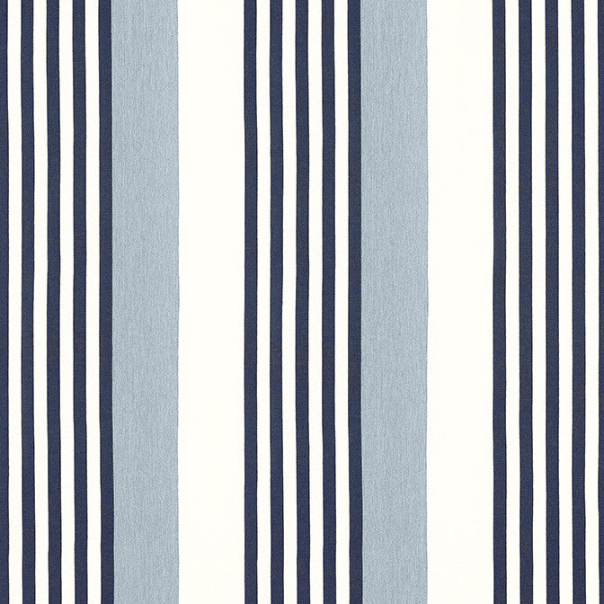 Riviera Stripe Oxford Blue and Navy FWW81768 by Thibaut Fabric Thibaut Fabric Riviera Stripe Oxford Blue and Navy FWW81768Fabric Locale Wide Width 100% Solution Dyed Acrylic TURKEY </p><p>Repeat: V: - 117 - Fabric Carolina -