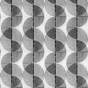 Thibaut Fabric Cyclone Embroidery Onyx FWW8255