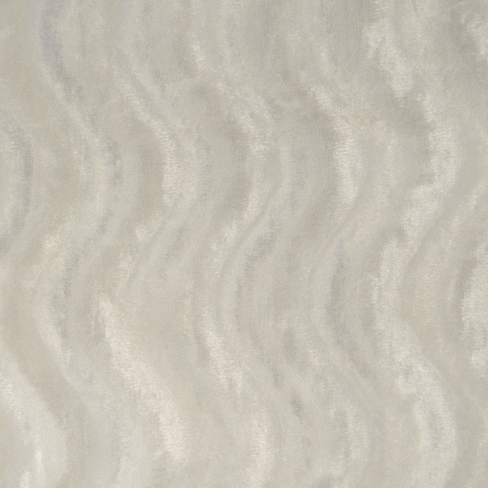 Flatbush Pure White by Europatex Designer Fabric Flatbush 100% Polyester China Horizontal: 1.5" and Vertical: N/A 110" - Swanky Fabrics -