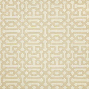 Sunbrella Fabric 45991-0001 Fretwork Flax