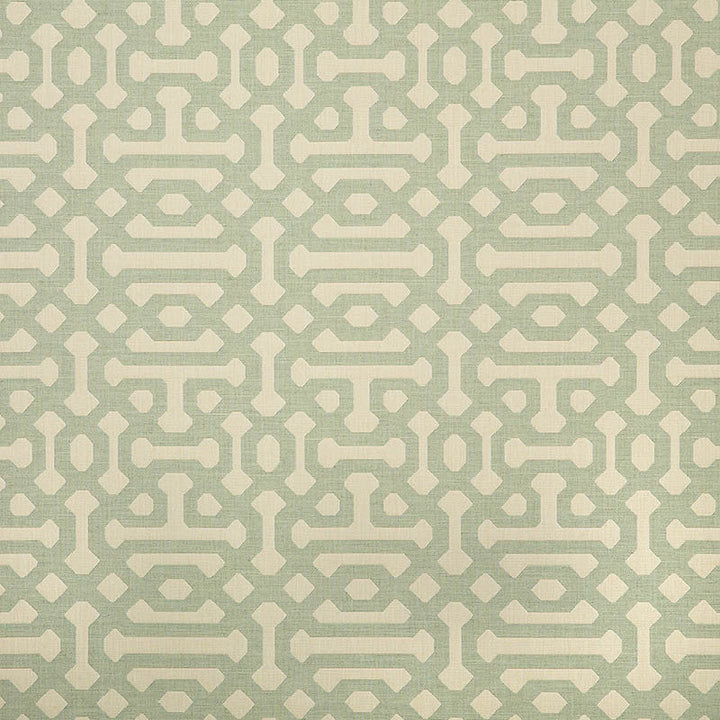 45991-0000 Fretwork  Mist by Sunbrella Designer Fabric our website for purchase 100% Sunbrella Acrylic USA (see sample) 14.74" 54"  - Swanky Fabrics -