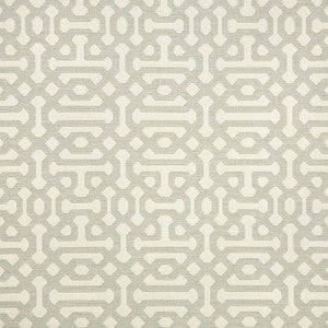 Sunbrella Fabric 45991-0002 Fretwork Pewter