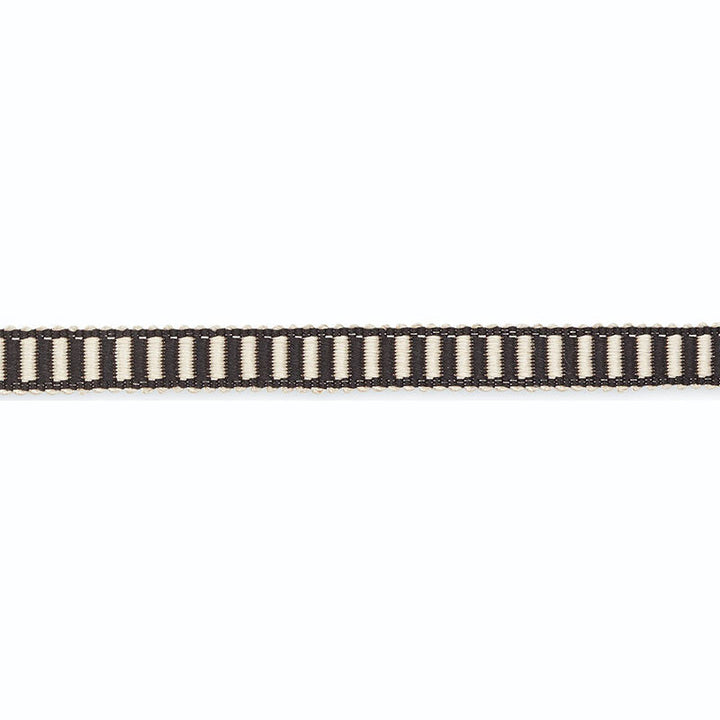Claudine Silk Gimp 1/2" Obsidian/Pewter G500-13 by Schumacher Designer Trim SCHUMACHER TRIM PROGRAM See Sample UNITED STATES OF AMERICA TO BE DETERMINED </p><p>Repeat: Horizontal: - and Vertical: - 0 1/2" WIDE (1CM) - Swanky Fabrics -