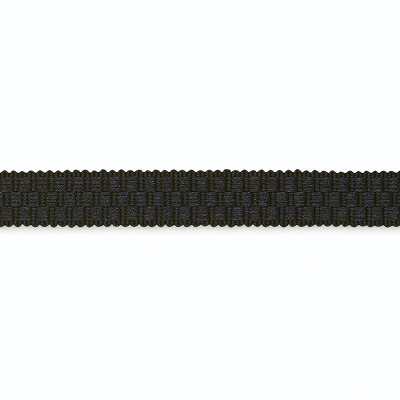 Eleanor Gimp Jet G503-2 by Schumacher Designer Trim SCHUMACHER TRIM PROGRAM RAYON 100% UNITED STATES OF AMERICA </p><p>Repeat: Horizontal: and Vertical: 0.5 - Swanky Fabrics -