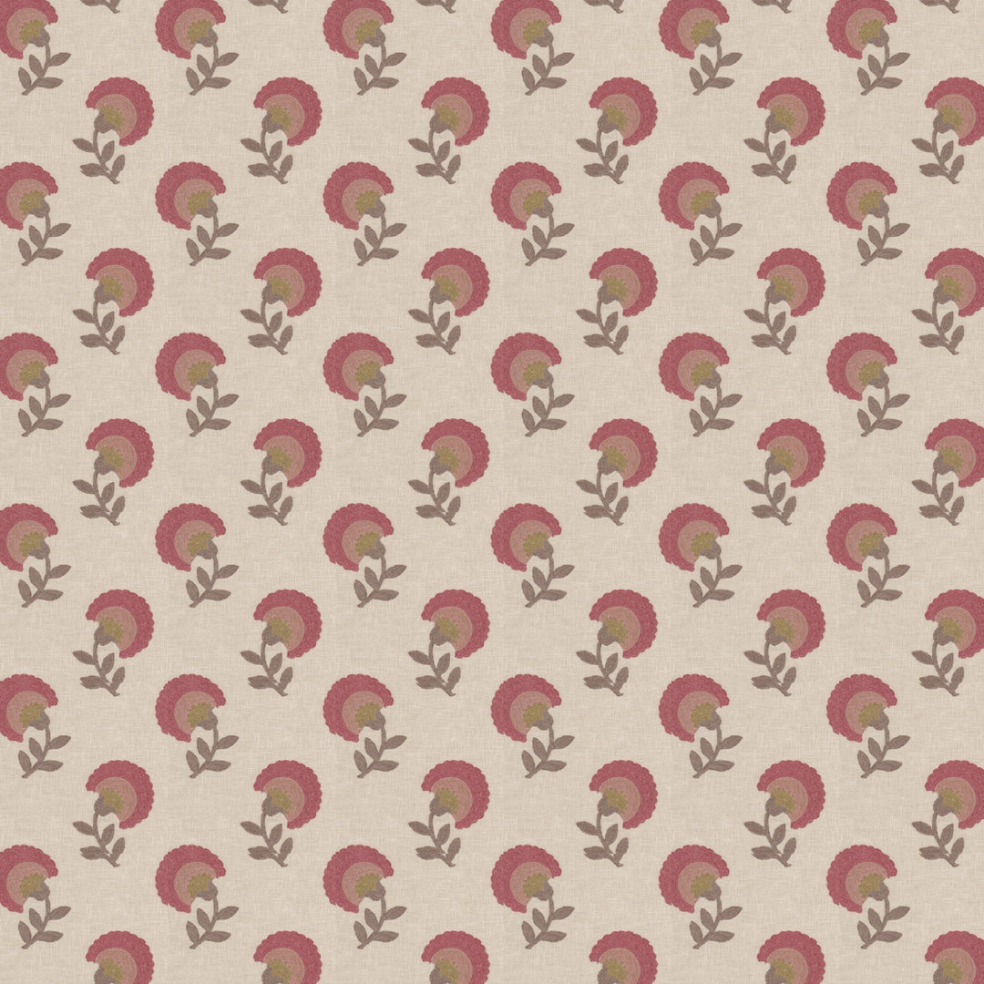 Gaiety 2 Raspberry by Stout Designer Fabric