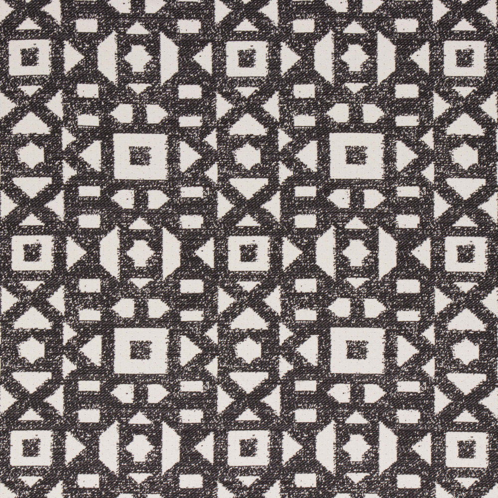 Galloway Onyx by Bella-Dura Designer Fabric  100% BELLA DURA POLYOLEFIN USA 70000 H: 6.875'' V: 6'' 55''  - Swanky Fabrics -