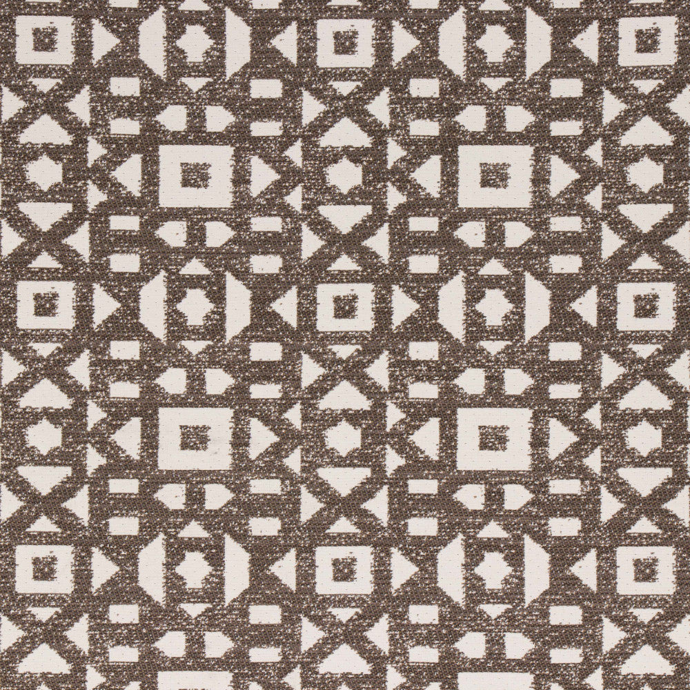 Galloway Walnut by Bella-Dura Designer Fabric  100% BELLA DURA POLYOLEFIN USA 70000 H: 6.875'' V: 6'' 55''  - Swanky Fabrics -