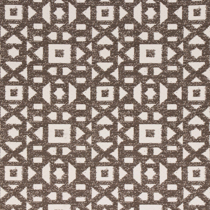 Galloway Walnut by Bella-Dura Designer Fabric  100% BELLA DURA POLYOLEFIN USA 70000 H: 6.875'' V: 6'' 55''  - Swanky Fabrics -