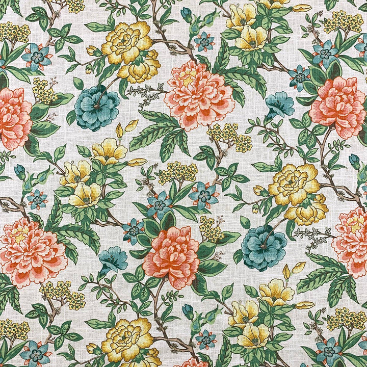 Garden Natural by Magnolia Designer Fabric - 55% Linen 45% Viscose Korea 12000 Horizontal: 27" and Vertical: 24.25" 54" - Swanky Fabrics -