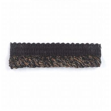 Gasa 12 Onyx by Stout Designer Trim INSPIRATIONS TRIM 89%ACT 11%ACR ITALY </p><p>Repeat: 0 0.38 in - Swanky Fabrics -