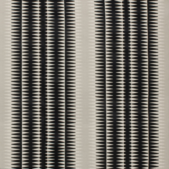 Kubic Antracita by Gaston Y Daniela Designer Fabric - COTTON - 100% India LIGHT Horizontal: 26.77 and Vertical: 1.18 55.12 - Swanky Fabrics -