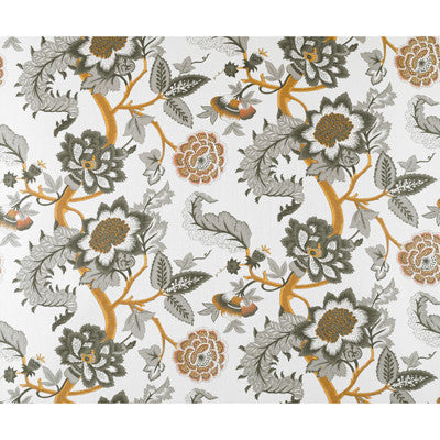 Laidi Ocre by Gaston Y Daniela Designer Fabric LORENZO CASTILLO VISCOSE - 67%;LINEN - 33% Spain LIGHT Horizontal: 54.25 and Vertical: 22.875 54.25 - Swanky Fabrics -