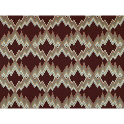 Donana Chocolate by Gaston Y Daniela Designer Fabric GASTON BILBAO COLLECTION COTTON - 55%;VISCOSE - 37%;POLYESTER - 8% India LIGHT Horizontal: 12.875 and Vertical: 12.5 51 - Swanky Fabrics -