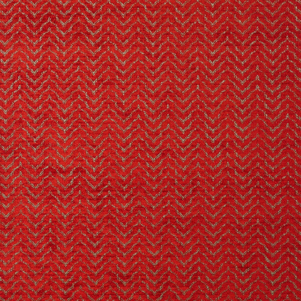 Sella Rojo by Gaston Y Daniela Designer Fabric LORENZO CASTILLO II VISCOSE - 55%;COTTON - 28%;POLYESTER - 17% Turkey HEAVY Horizontal: 1.73 and Vertical: 0.55 55 - Swanky Fabrics -