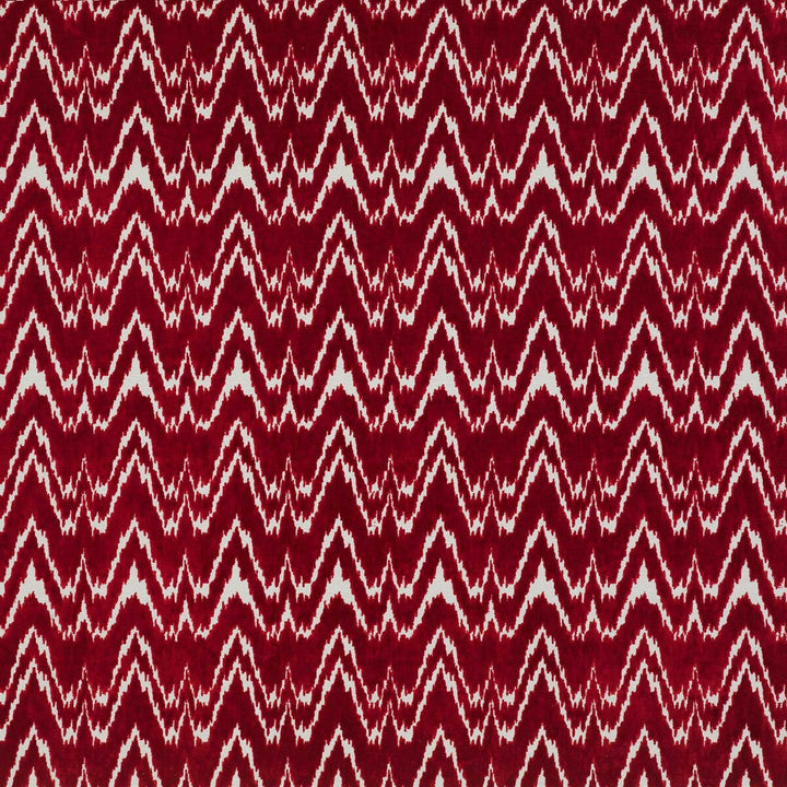 Janano Rojo by Gaston Y Daniela Designer Fabric LORENZO CASTILLO II POLYESTER - 51%;COTTON - 36%;VISCOSE - 13% Turkey HEAVY Horizontal: 6.89 and Vertical: 13.97 55 - Swanky Fabrics -