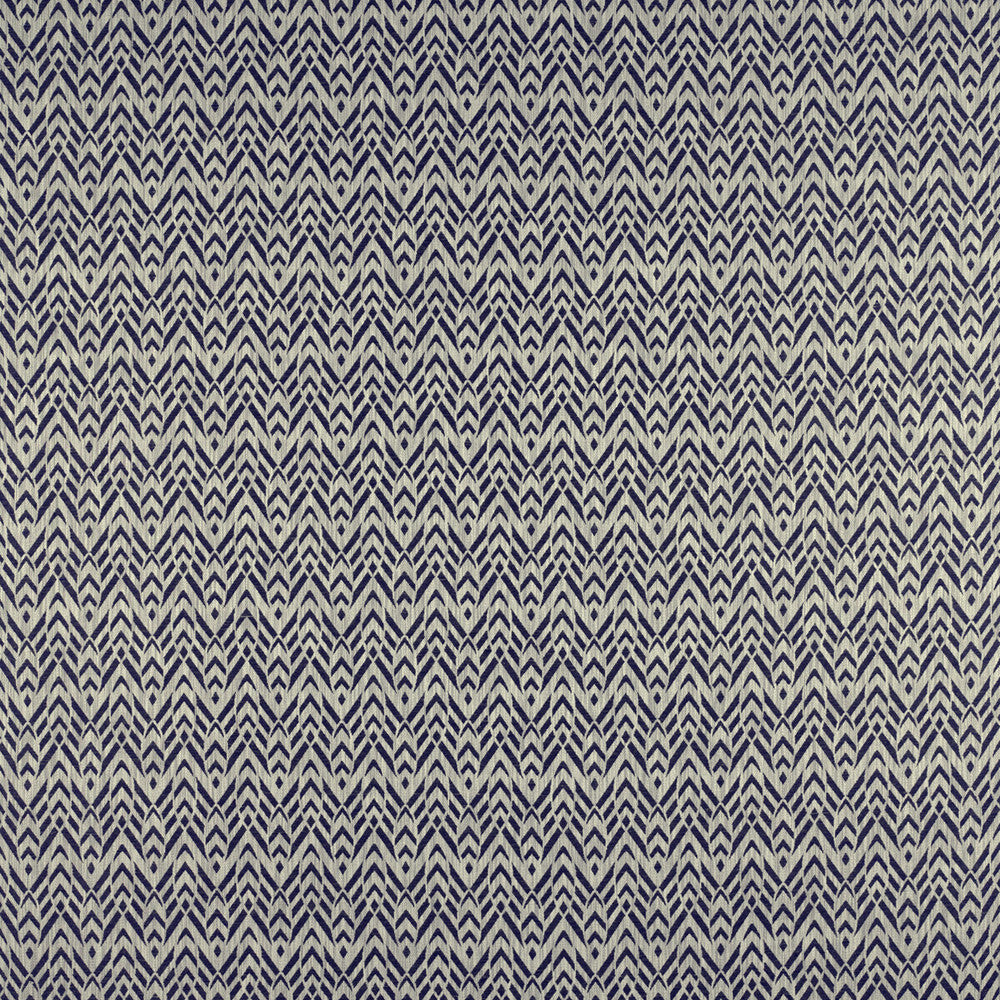 Cervantes Azul/Marino by Gaston Y Daniela Designer Fabric MADRID VISCOSE - 46%;POLYESTER - 31%;COTTON - 18%;LINEN - 5% Turkey HEAVY Horizontal: 3.4 and Vertical: 4.5 55 - Swanky Fabrics -